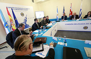 El secretario xeral presidió la reunión de la Comisión Delegada del Consello de Comunidades Galegas.