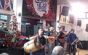 El conjunto folklórico argentino ‘La Cuerda’. El conjunto folklórico argentino ‘La Cuerda’.