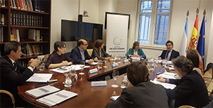 Jesús Gamallo presidió la reunión anual del patronato de la Fundación Galicia Europa. Jesús Gamallo presidió la reunión anual del patronato de la Fundación Galicia Europa.