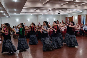 El ballet de la entidad, durante su actuación.