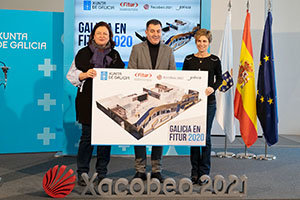 11,00 h.- O conselleiro de Cultura e Turismo, Román Rodríguez, acompañado pola directora da Axencia Turismo de Galicia, Nava Castro, e pola comisaria do Xacobeo 21, Cecilia Pereira, presentará en rolda de prensa a programación de Galicia en Fitur. Na sala Eisenmann (Monte Gaiás, s/n).
foto xoán crespo
17/01/2020