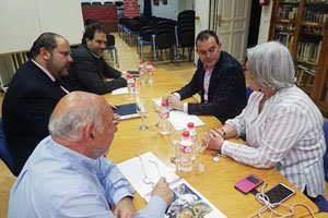 Francisco José Requejo, reunido con miembros de la junta directiva de la Casa de Zamora en Madrid. Francisco José Requejo, reunido con miembros de la junta directiva de la Casa de Zamora en Madrid.