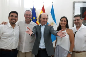 Carlos Nuñez en Argentina