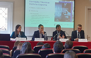 Un momento de la jornada de internacionalización celebrada en Vigo. Un momento de la jornada de internacionalización celebrada en Vigo.