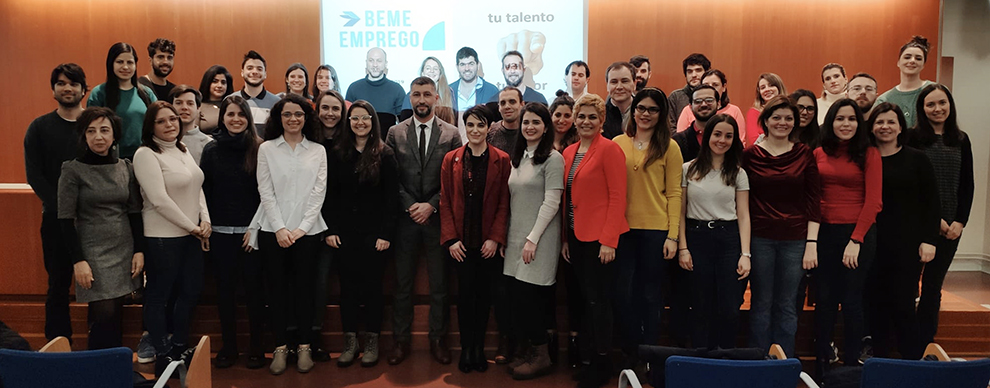 Participantes en la segunda jornada de orientación laboral para beneficiarios de las BEME. Participantes en la segunda jornada de orientación laboral para beneficiarios de las BEME.