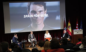 Un momento de la presentación de video ‘Spain For Sure’.