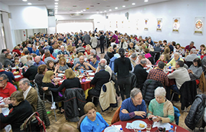 Una de las celebraciones del Centro de Castilla y León de Mar del Plata.