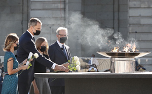 Reyes-homenaje victimas covid