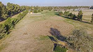 El 'Laberinto Verde' se utilizará para meditar.