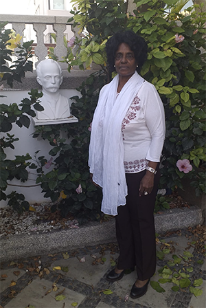 Elsa Agramonte, cónsul general de Cuba en Canarias.