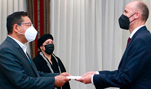Embajador en Bolivia-Cartas credenciales