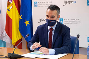 SAN LÁZARO
10,30 h.- O director do Instituto Galego de Promoción Económica (Igape), Fernando Guldrís, presentará en rolda de prensa o último balance do comercio exterior galego, así como as medidas programadas pola Xunta en materia de internacionalización. Na sala de xuntas do Igape (complexo administrativo de San Lázaro, s/n).
foto xoán crespo
27/01/2021