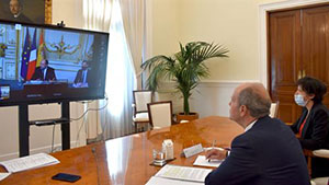 Reunión bilateral Dupont-Moretti y Campo