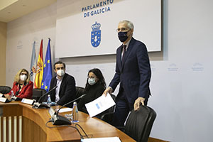 O vicepresidente segundo e conselleiro de Economía, Empresa e Innovación, Francisco Conde, comparecerá a petición propia na Comisión non permanente especial de estudo sobre a reactivación económica, social e cultural de Galicia pola crise da covid-19.