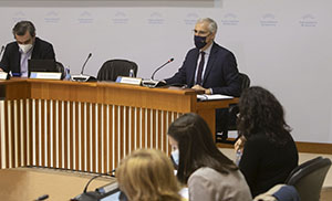 O vicepresidente segundo e conselleiro de Economía, Empresa e Innovación, Francisco Conde, comparecerá a petición propia na Comisión non permanente especial de estudo sobre a reactivación económica, social e cultural de Galicia pola crise da covid-19.