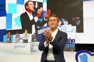 Feijoo aplaude