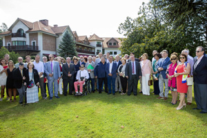 11:15 Hotel Balneario de Puente Viesgo El presidente de Cantabria, Miguel Ángel Revilla, acompañado del consejero de Presidencia y Justicia, Rafael de la Sierra, inaugura el VI Encuentro de las Casas de Cantabria.
10 AGOSTO 2018 © Miguel De la Parra