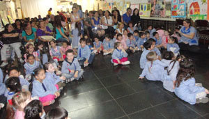 Alumnos del distrito escolar Nº6 expusieron sus trabajos en la Casa Balear de Buenos Aires.