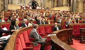 Pleno Parlamento catalán