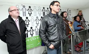 Un momento de la presentación de la campaña de sensibilización.