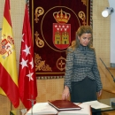Victoria Cristóbal tomando posesión.