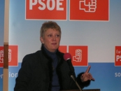 Consuelo Rumí, durante su intervención.