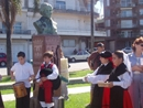 Un momento del acto de homenaje.