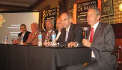 Rafael Estrella acompa&ntilde;&oacute; a Hern&aacute;n Lombardi en la presentaci&oacute;n del proyecto.