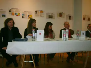Un momento de la conferencia.