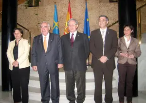 Ramos, Areces, Nespral, Ruiz y Álvarez.