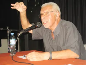 Alberto Portas, durante la presentación.