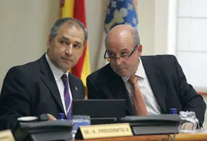 Rodríguez, en un momento de la comparecencia.