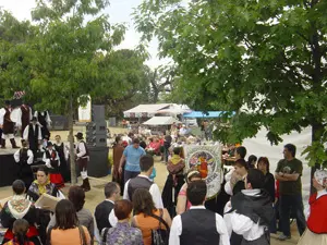 Un momento da festa.