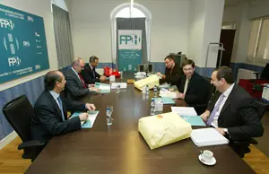 El jurado de los Premios Patrimonio de Periodismo 2008.