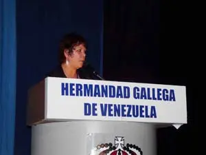 Noemí Cendón fue la anfitriona de la noche.