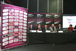 Un momento de la presentación del Clúster Audiovisual de Galicia