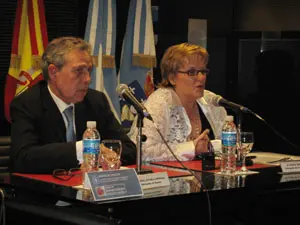 Rafael Estrella y María Xosé Porteiro.