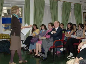 Un momento de las conferencias realizadas en la Casa de Soria en Madrid.