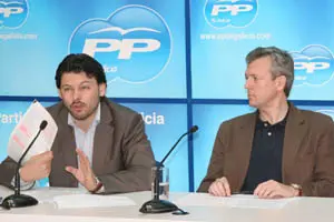 Miranda y Rueda ofrecieron una rueda de prensa.