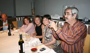 Álvarez, durante la celebración.