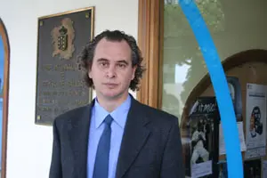 Luís Fondebrider, cofundador del EAAF, en el Club Internacional de Prensa.