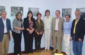  Agustín Torres, durante un acto de su última visita a Venezuela.