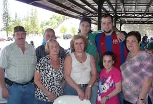 José Cerdeira Domínguez, José Cerdeira, Mercedes Santos Pombo, Hermosinda Prieto de Cerdeira, Vanessa Cerdeira, Alcira Cerdeira, José Manuel Cerdeira, y Luis Miguel Cerdeira.