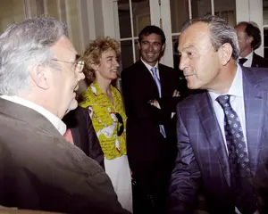Francisco Javier López Marcano, durante la presentación en Madrid de la Guía Cultural de Cantabria para 2008.