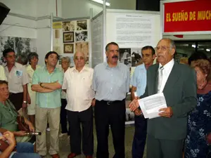 Rabanillo en uno de los actos organizados por los castellanoleoneses.