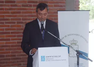 Fernández Mato, durante su reciente visita a Uruguay, donde se abrirá la próxima delegación de la Xunta en el exterior.