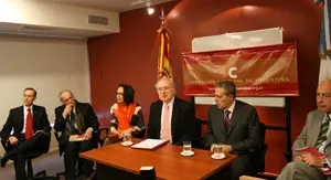 Inauguración del primer seminario internacional dictado por la Fundación Carolina.