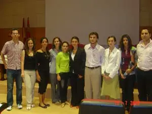 Jóvenes de Argentina que han participado en el encuentro celebrado en Soria.