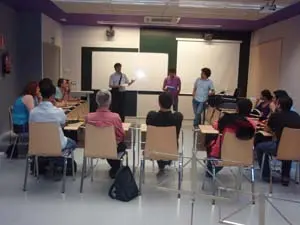 El Taller de Gaita, una de las actividades de la Escuela de Asturianía.