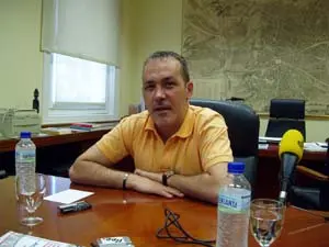  Agustín Torres, durante su encuentro con la prensa del pasado martes.